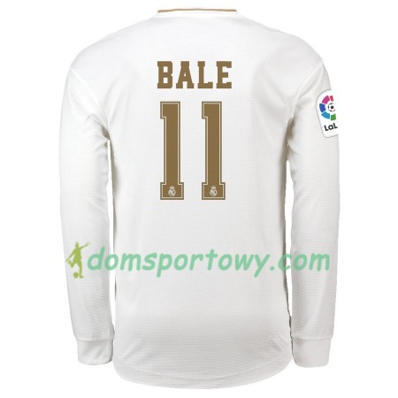 Koszulka Real Madryt Gareth Bale 11 Domowe Koszulki Piłkarskie 2019-2020 Długi Rękaw